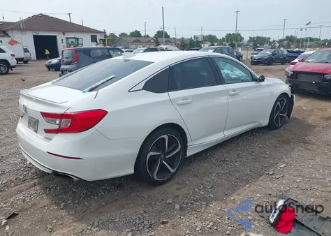 2018 Honda Accord Sport z USA, uszkodzony, nr VIN 1HGCV1F3XJA089546